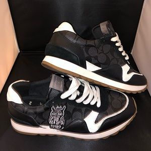 COACH X LIMITED EDITION KEITH HARING SNEAKERS M8.5